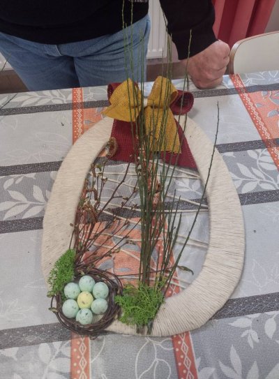 Warsztaty Wiosenny Wianek Wielkanocny